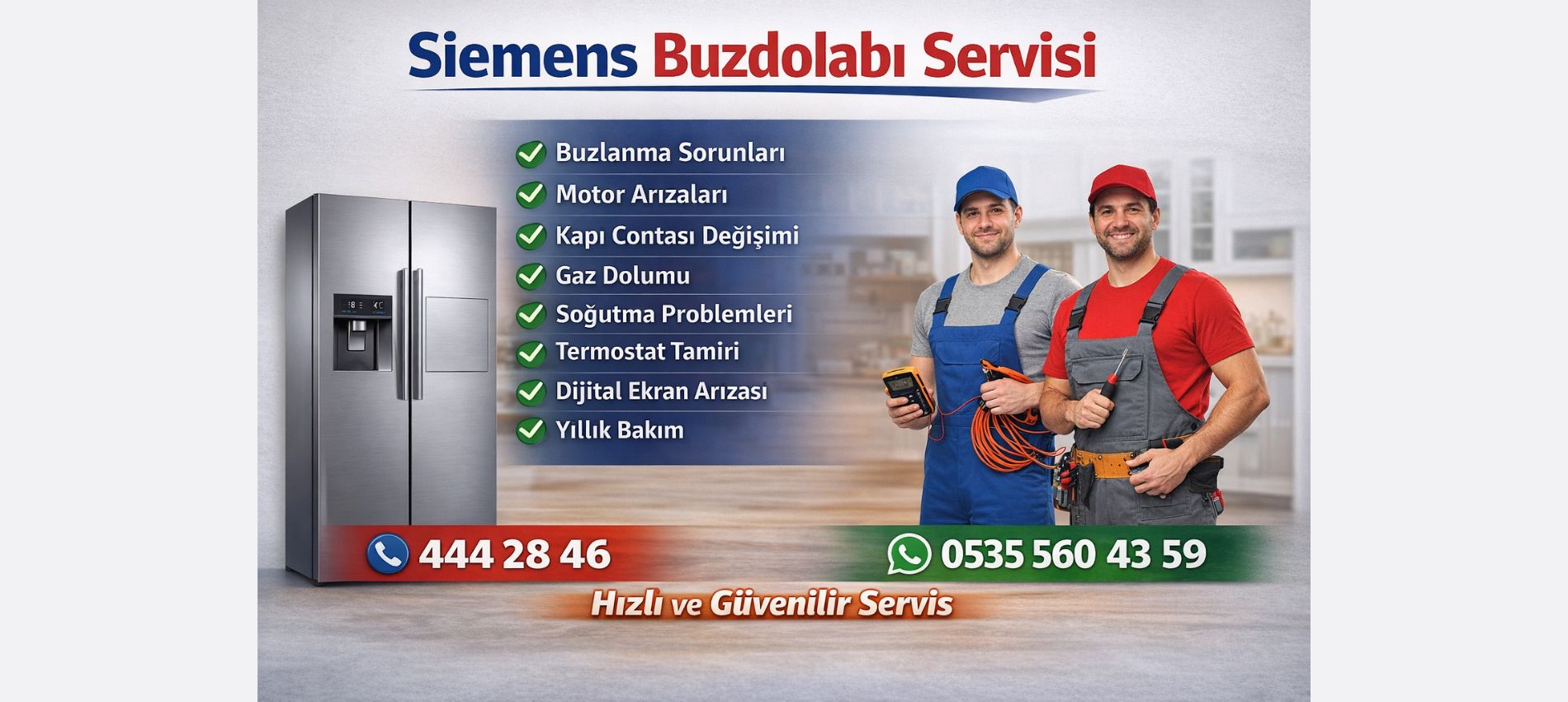 Siemens Buzdolabı Servisi